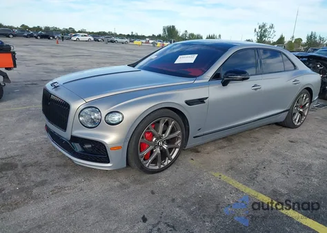 2023 Bentley Flying Spur Azure/Mulliner V8/S from USA, damaged, VIN SCBBG6ZG6PC005447